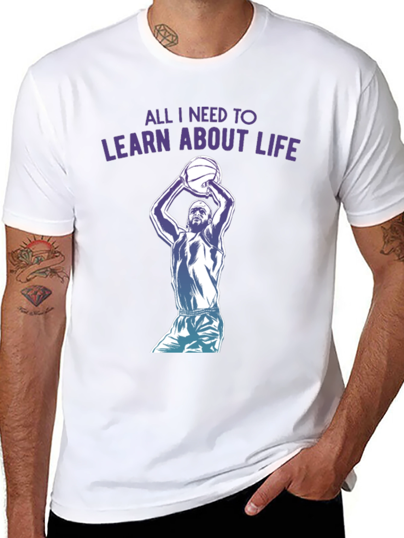 Basketball Life Lesson T-Shirt