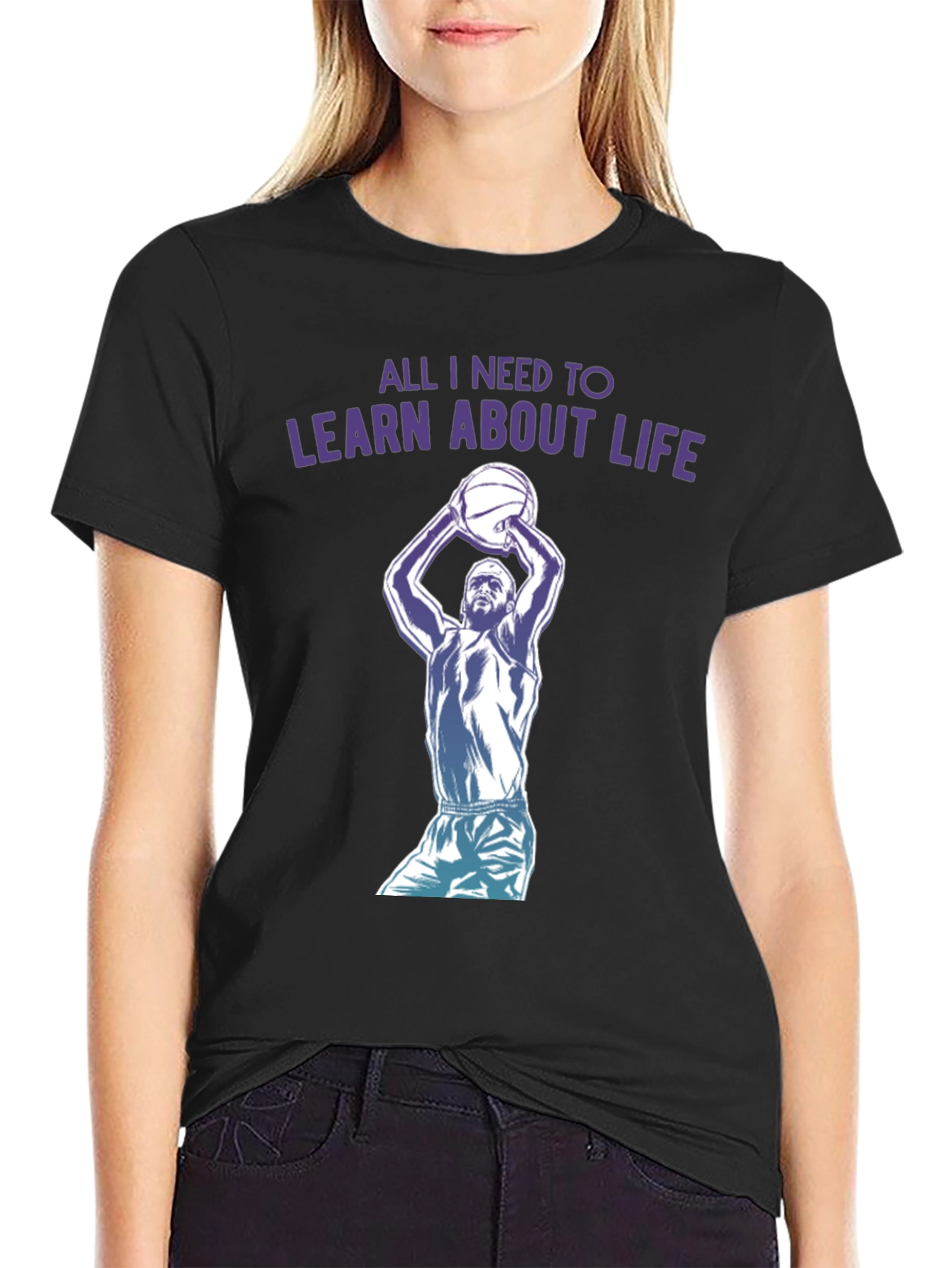 Basketball Life Lesson T-Shirt