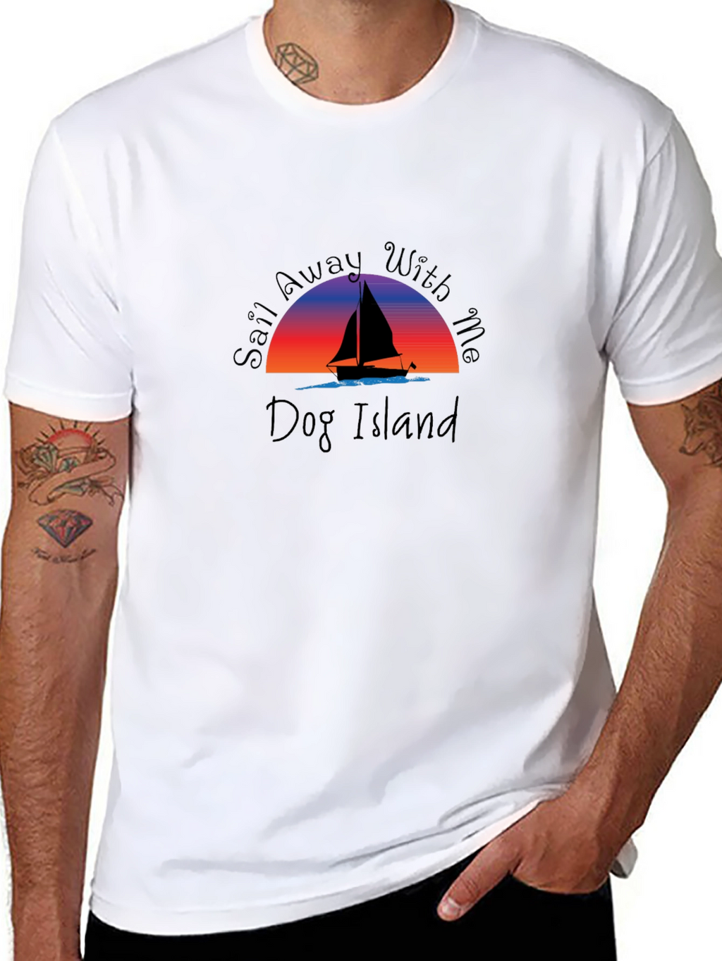 Dog Island Sail Away T-Shirt