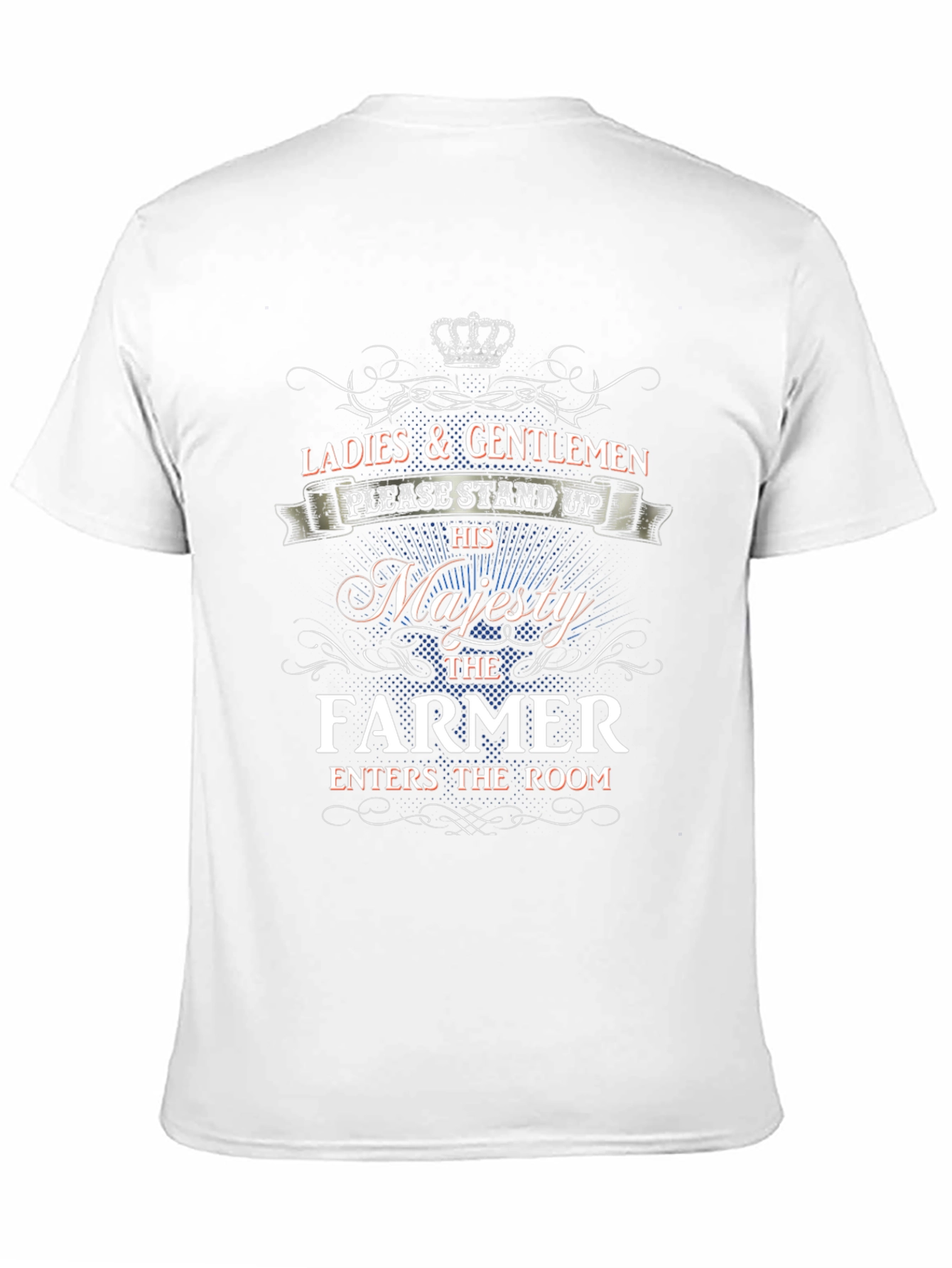 Majesty Farmer T-Shirt - Novelty Graphic Tee