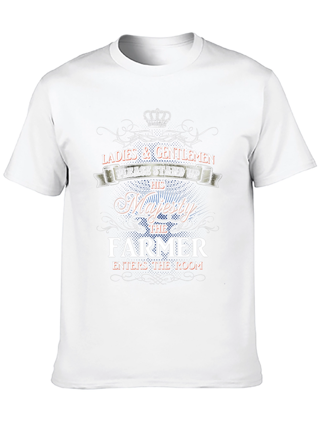 Majesty Farmer T-Shirt - Novelty Graphic Tee