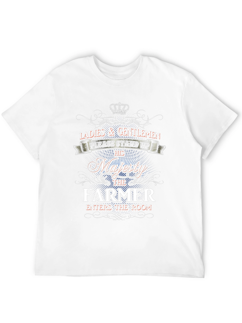 Majesty Farmer T-Shirt - Novelty Graphic Tee