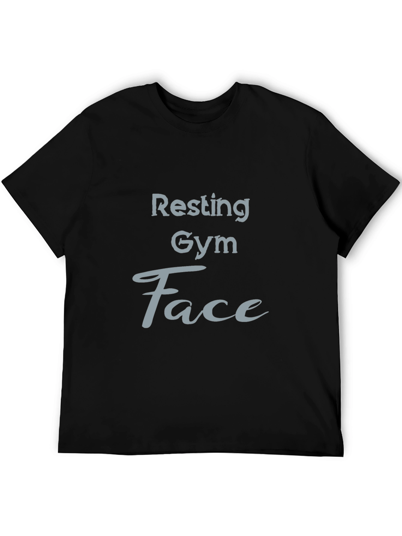 Resting Gym Face Graphic T-Shirt