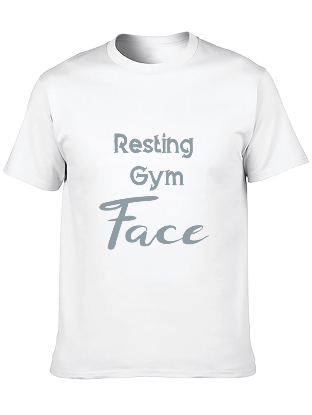 Resting Gym Face Graphic T-Shirt