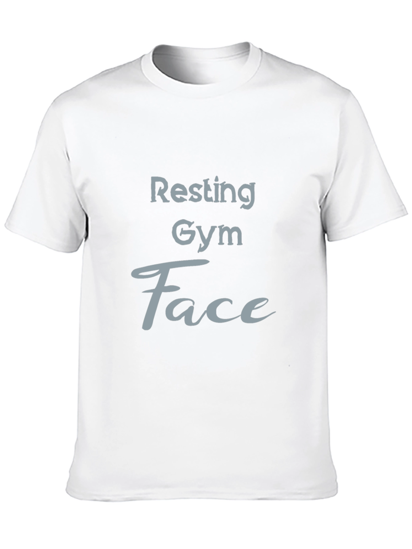 Resting Gym Face Graphic T-Shirt