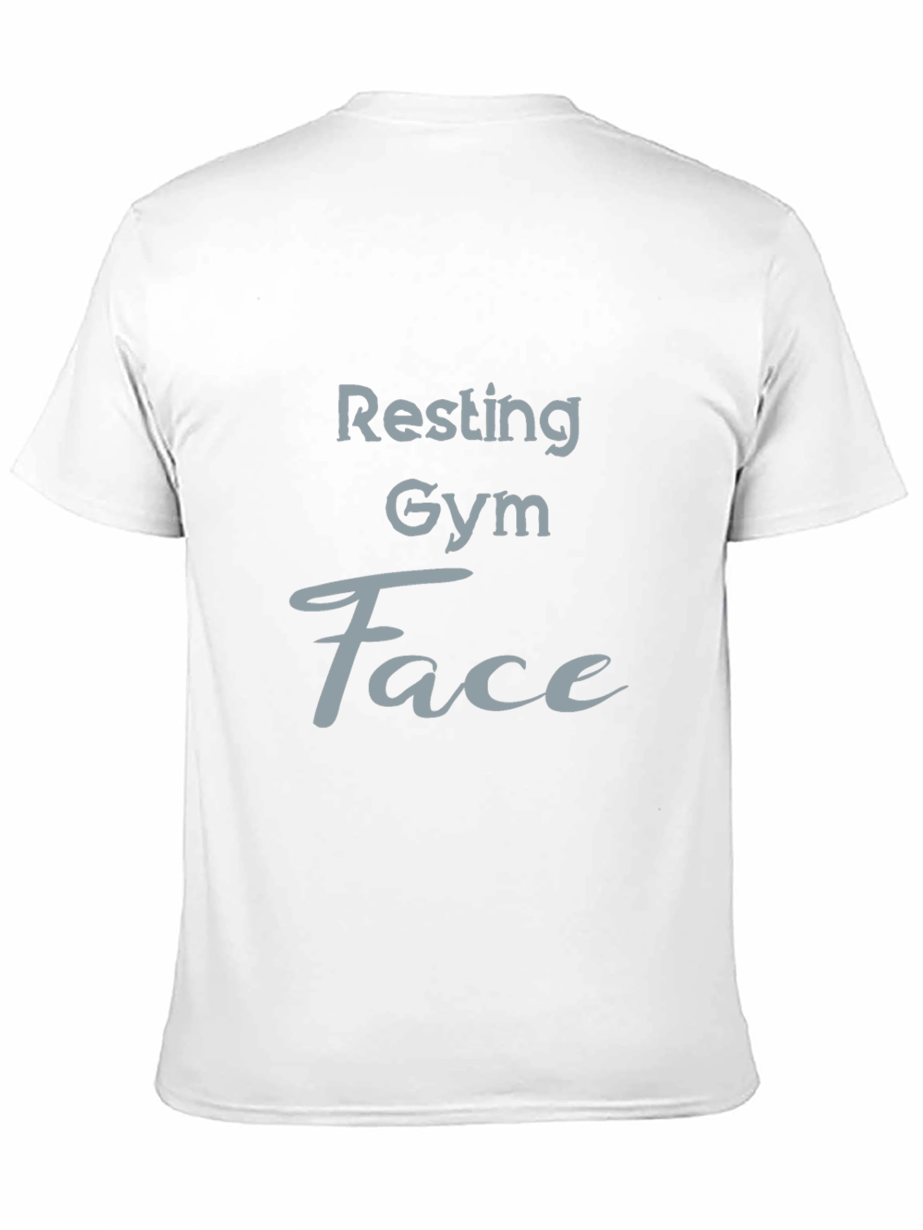 Resting Gym Face Graphic T-Shirt