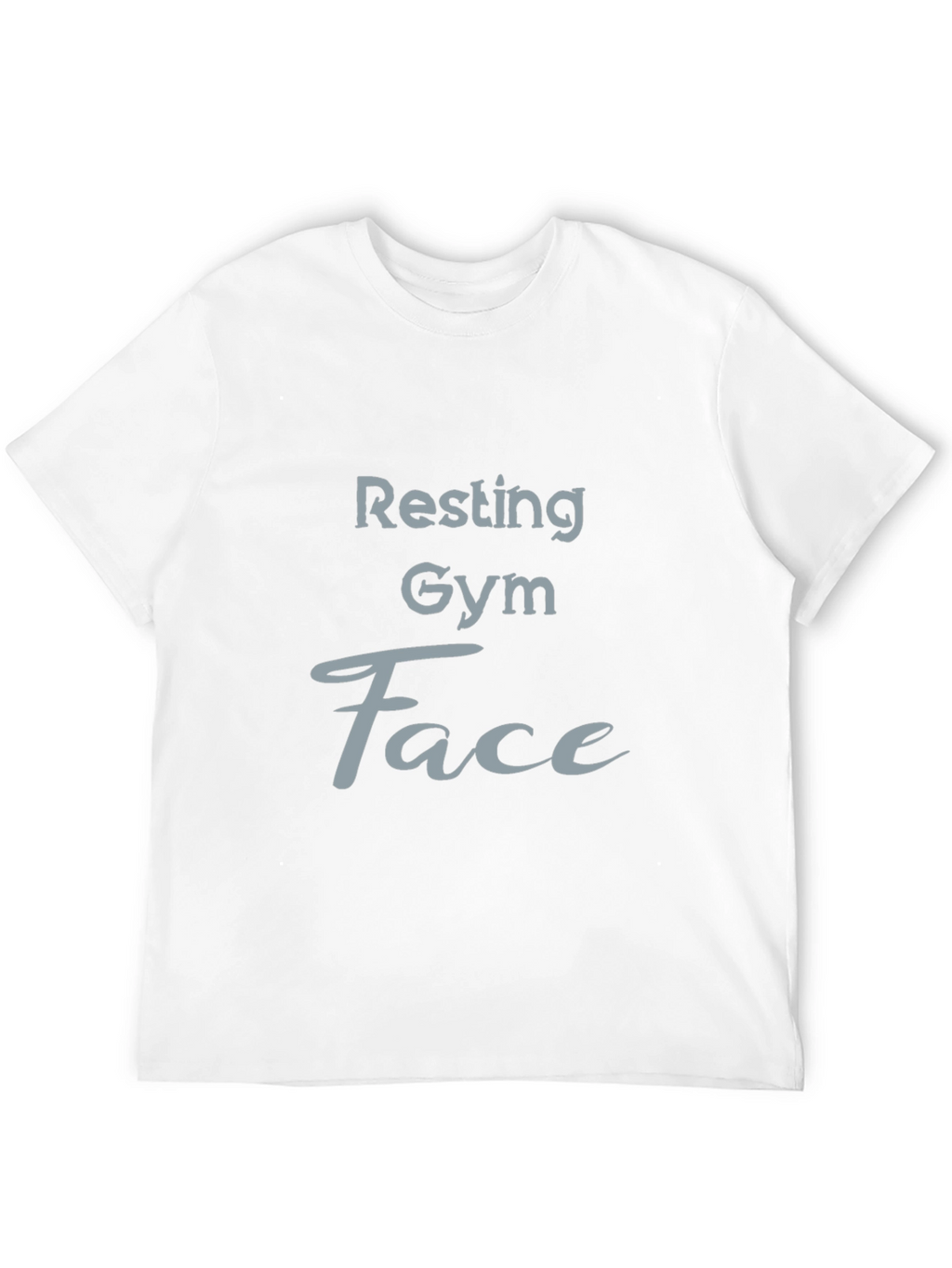 Resting Gym Face Graphic T-Shirt