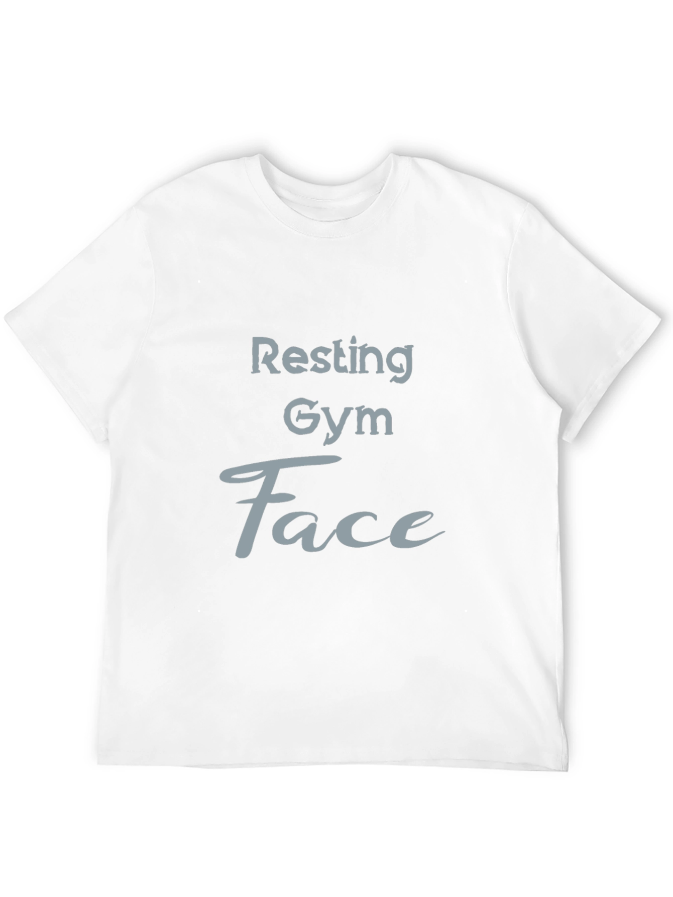 Resting Gym Face Graphic T-Shirt