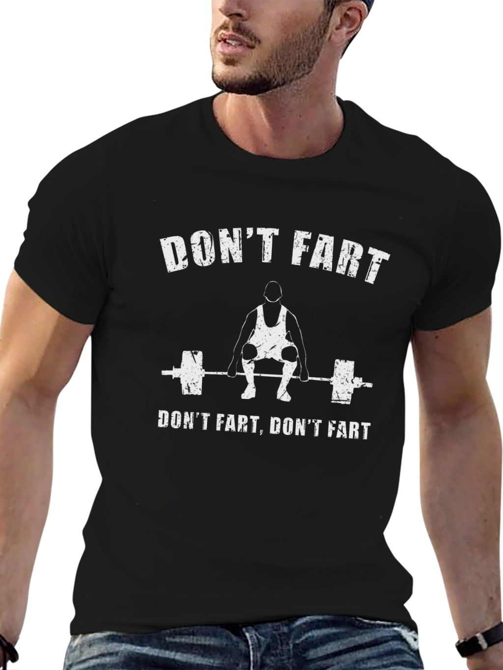 Funny Dont Fart Gym T-Shirt