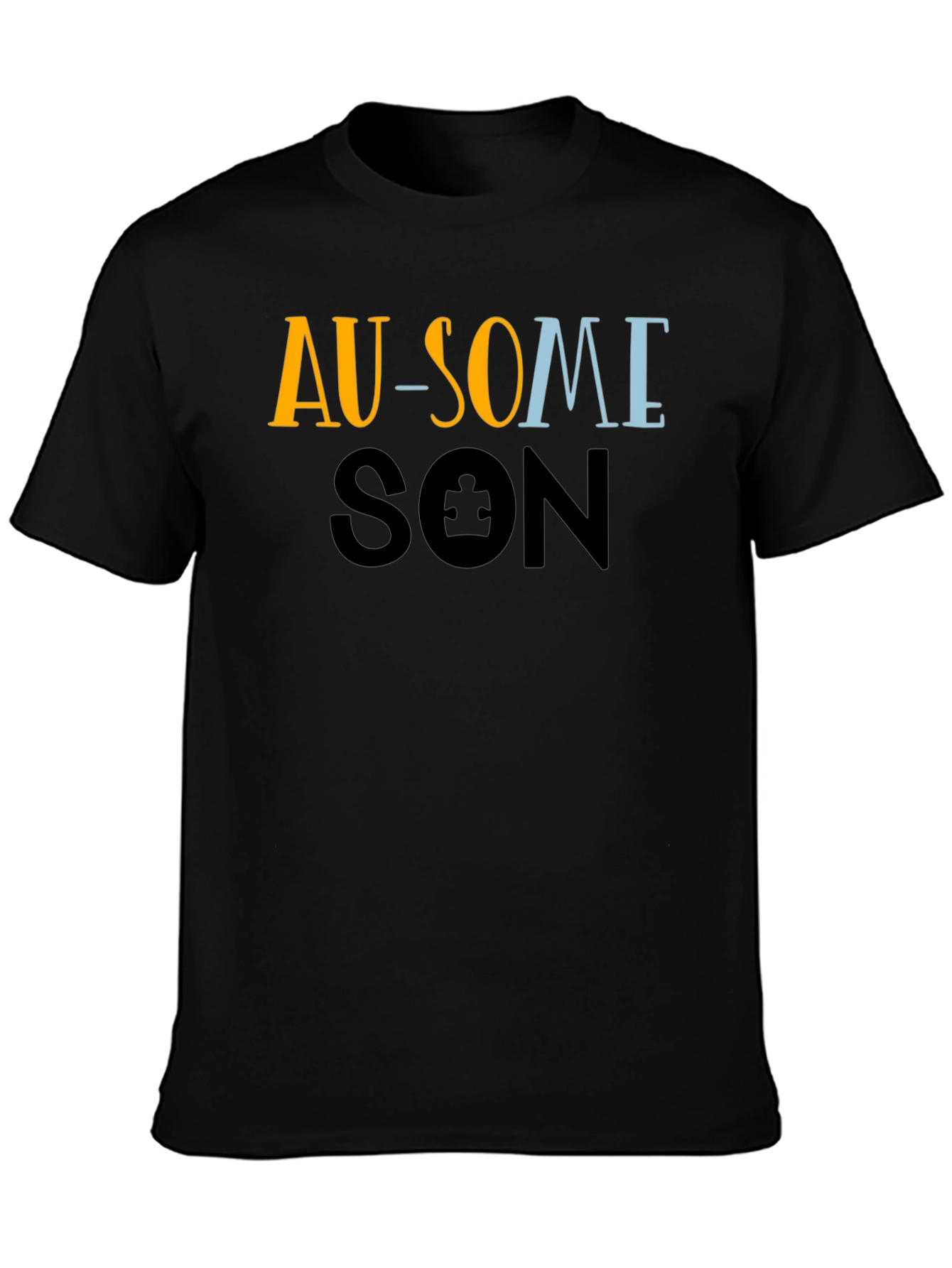 Au-Some Son Black T-Shirt