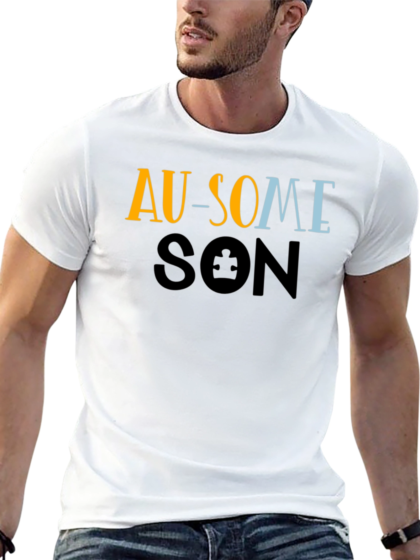 Au-Some Son Black T-Shirt