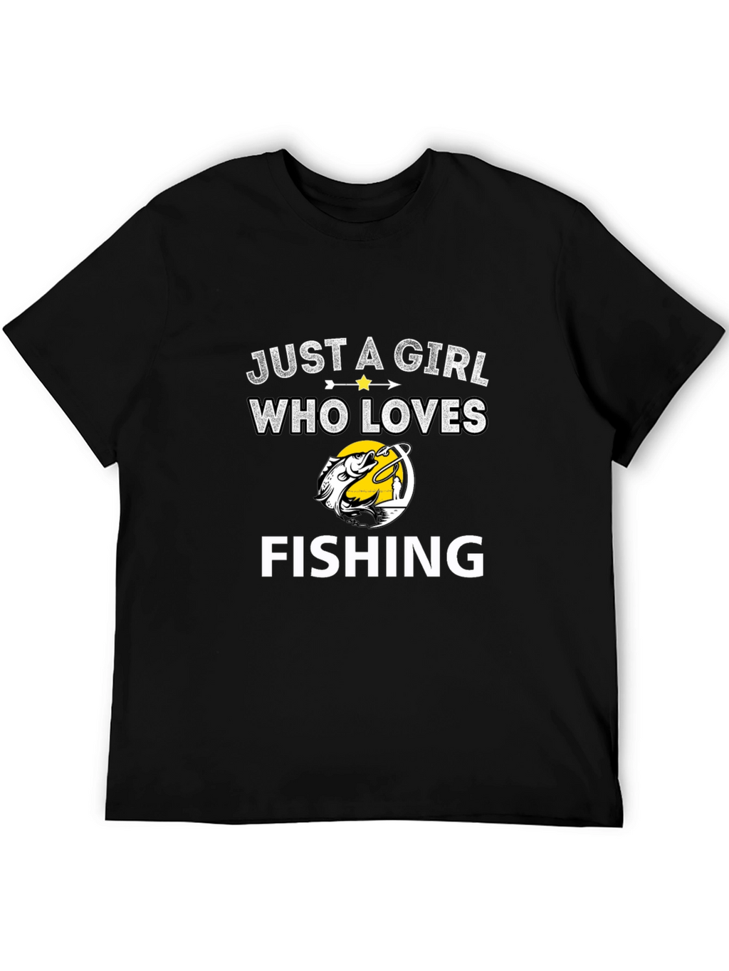 Just a Girl Who Loves Fishing T-Shirt