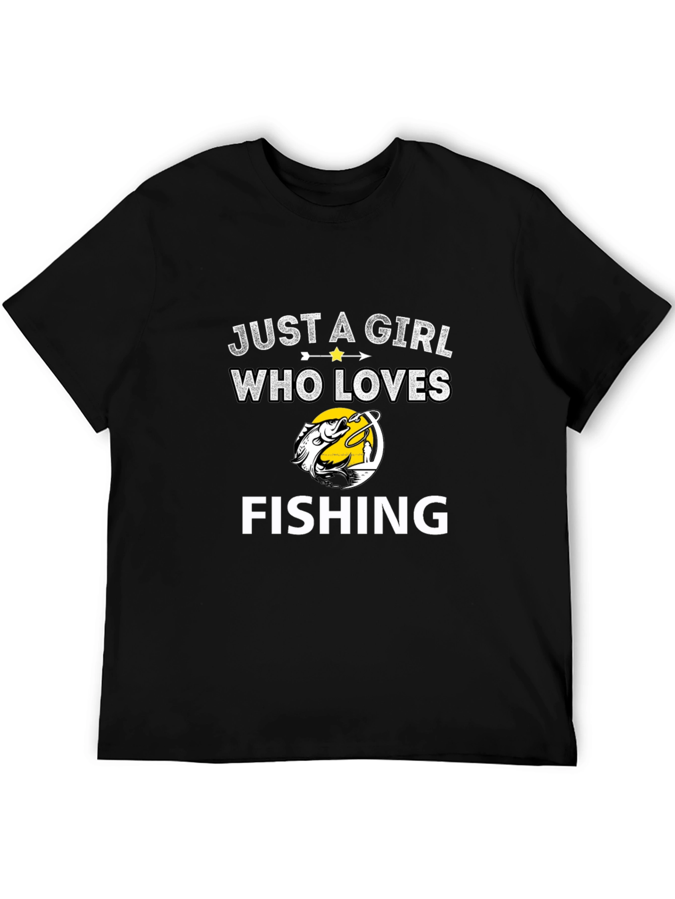Just a Girl Who Loves Fishing T-Shirt