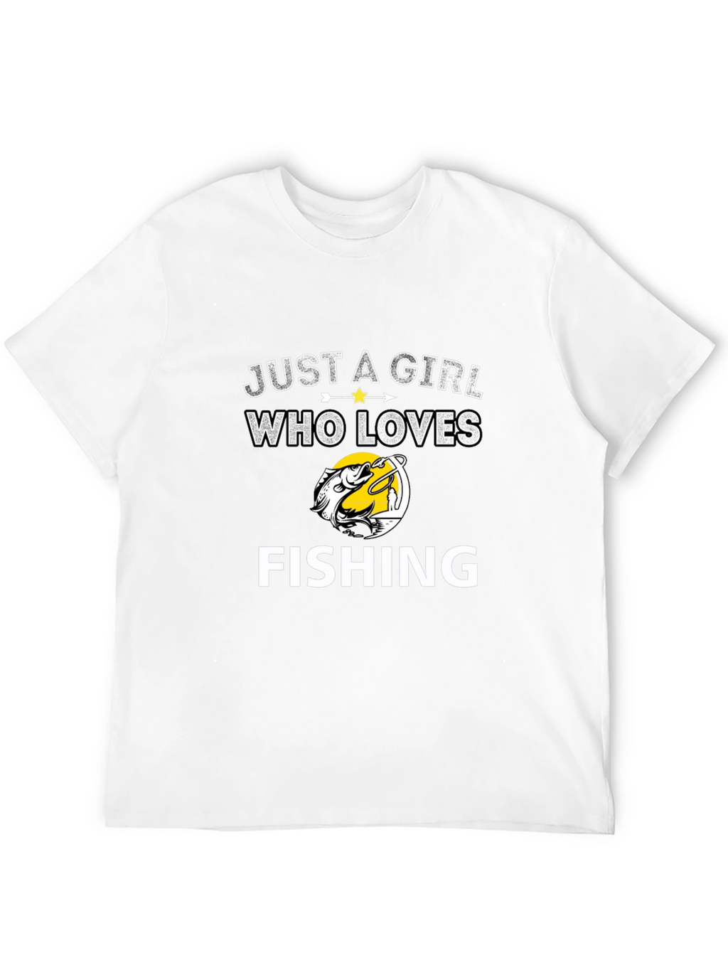 Just a Girl Who Loves Fishing T-Shirt