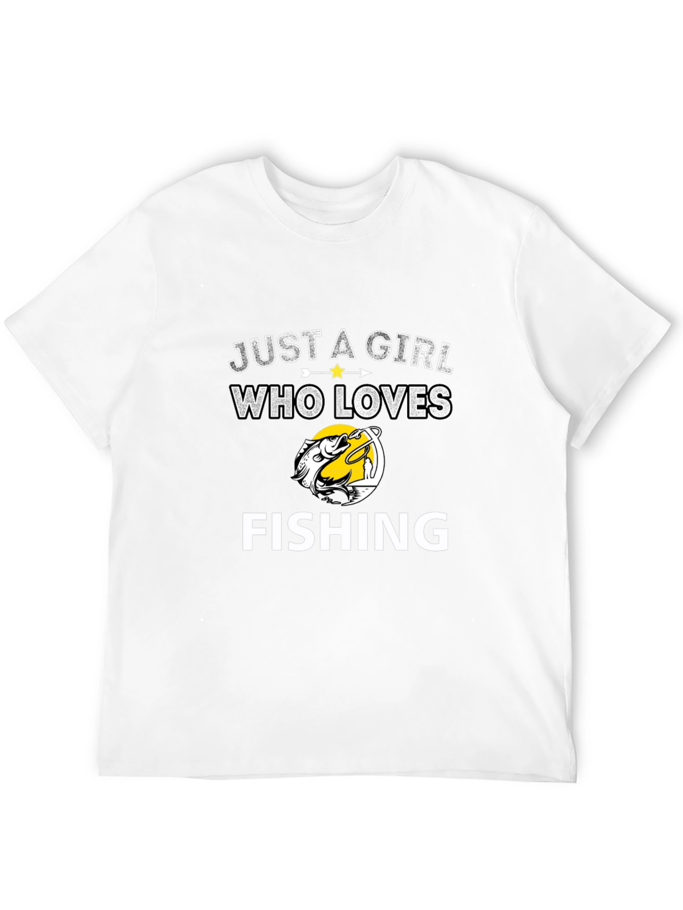 Just a Girl Who Loves Fishing T-Shirt