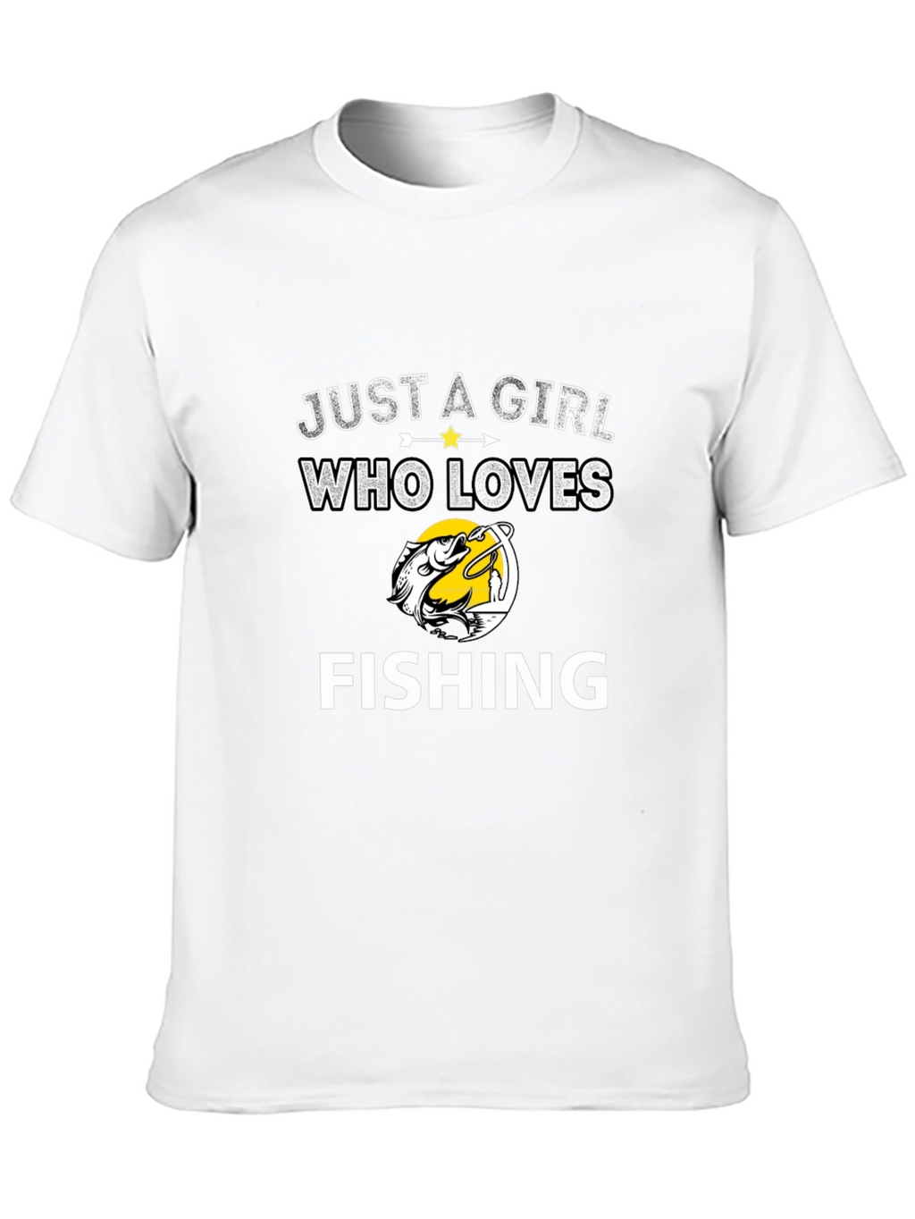 Just a Girl Who Loves Fishing T-Shirt