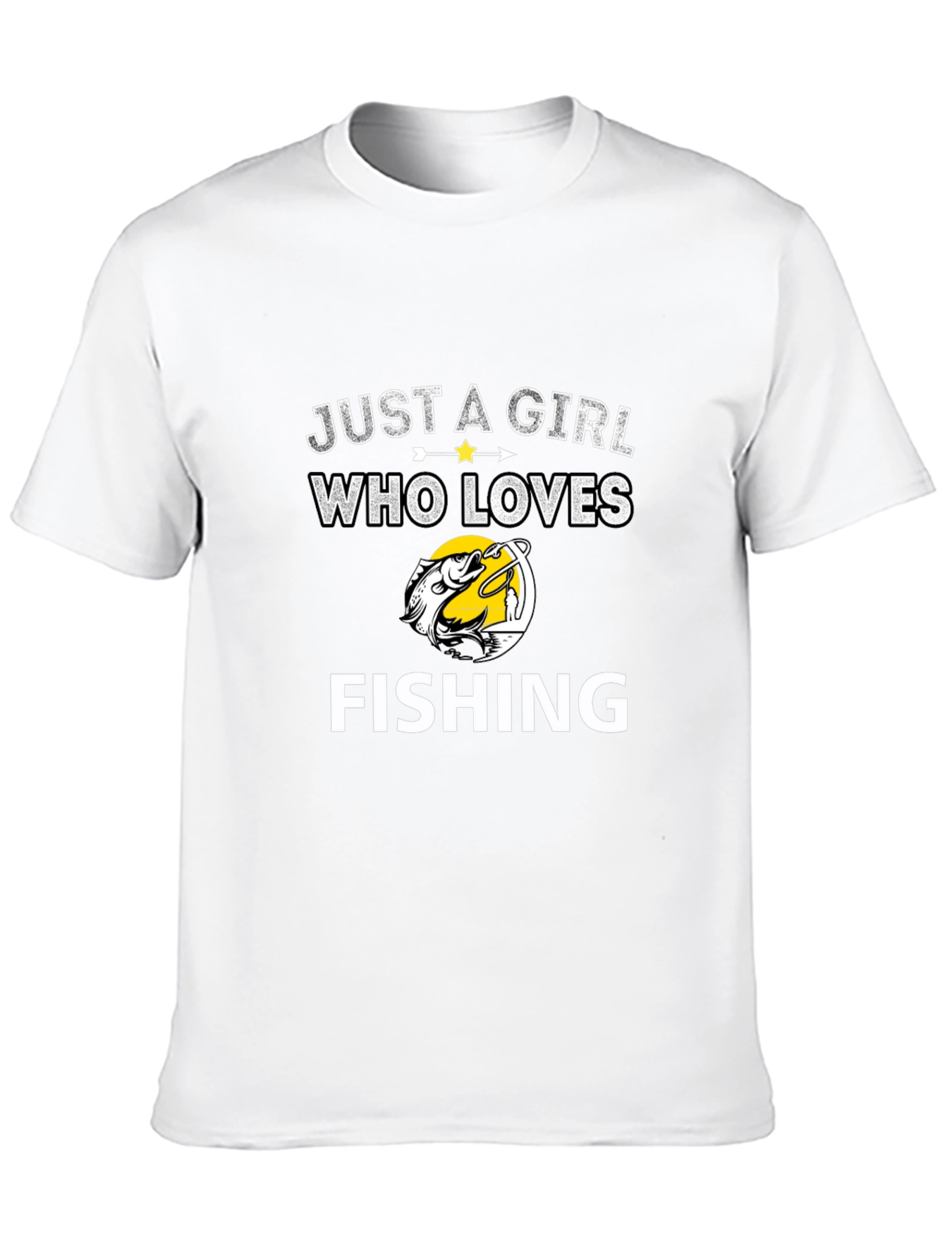 Just a Girl Who Loves Fishing T-Shirt