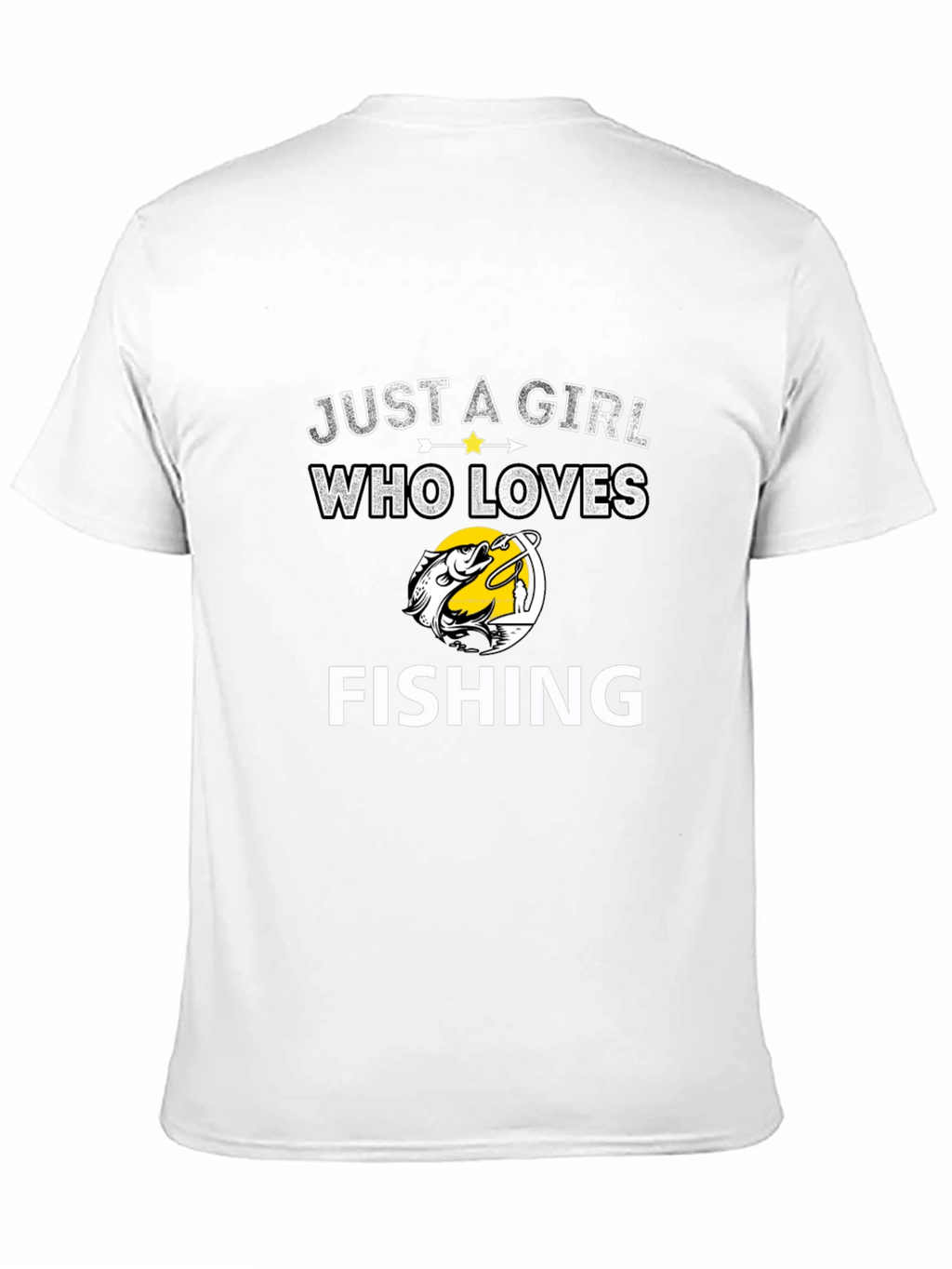 Just a Girl Who Loves Fishing T-Shirt