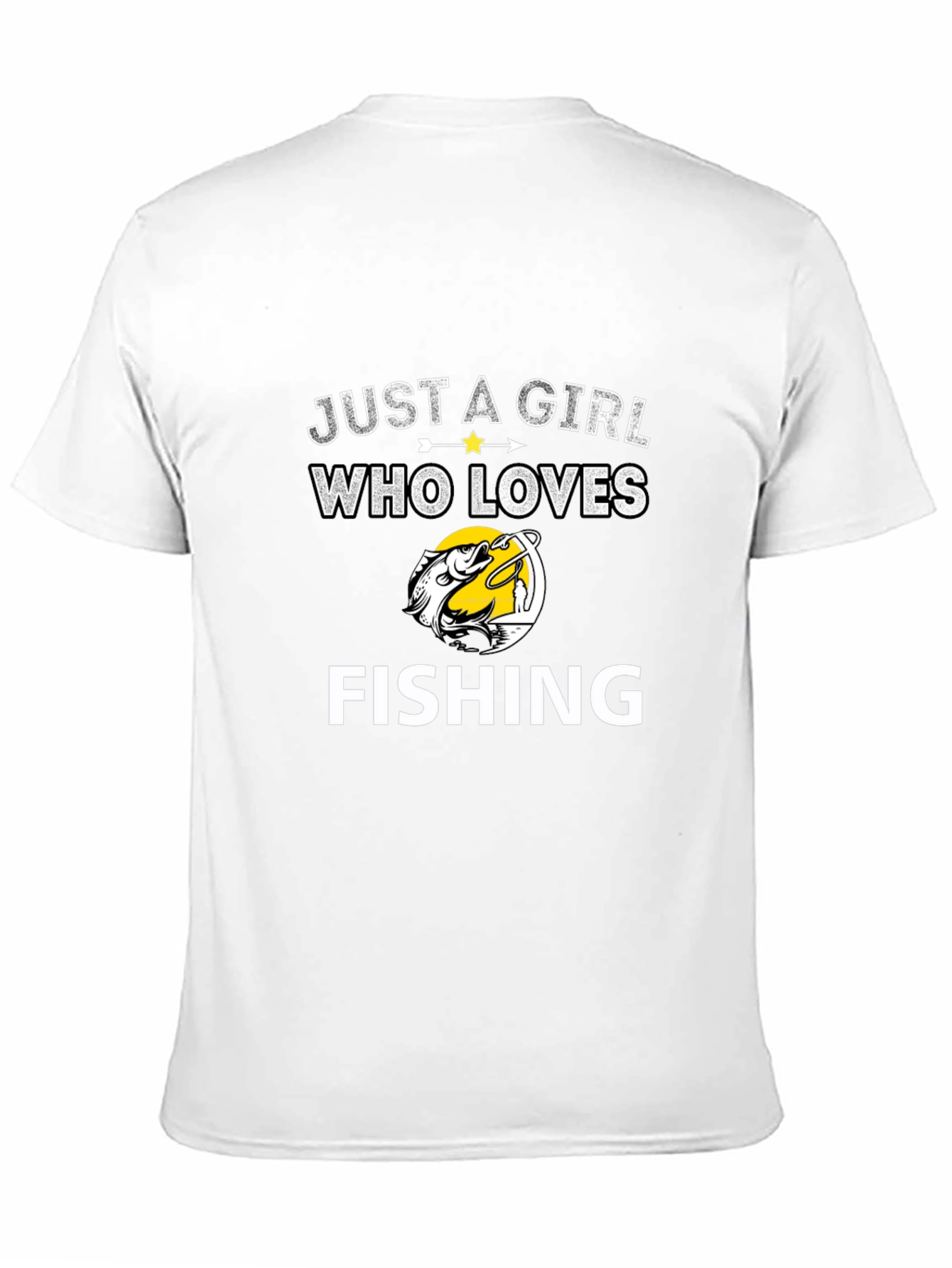 Just a Girl Who Loves Fishing T-Shirt