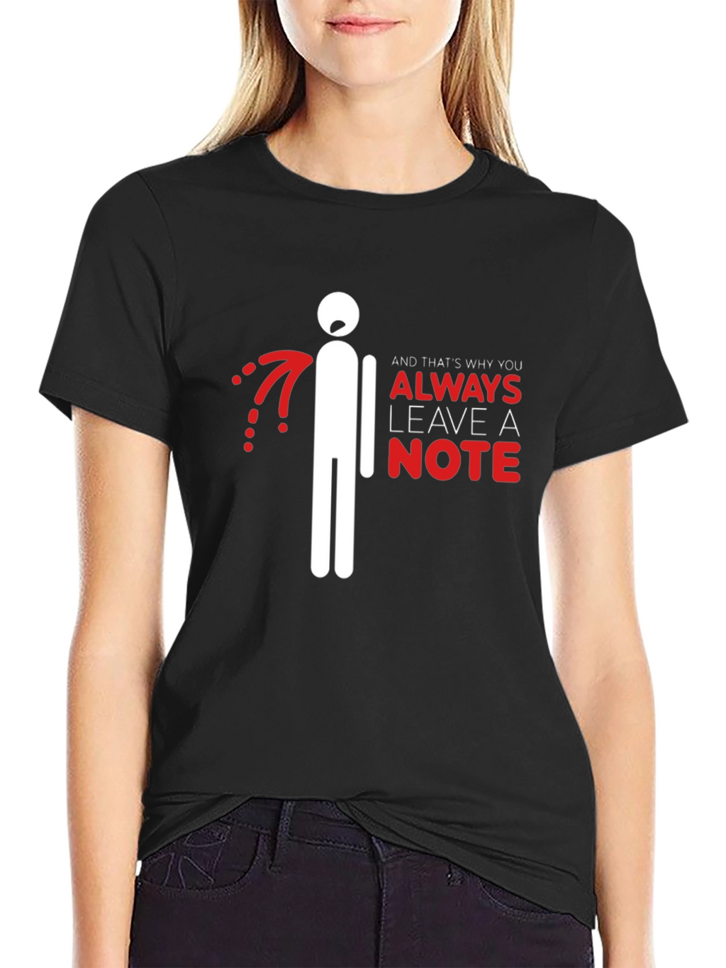 Always Leave a Note Graphic T-Shirt