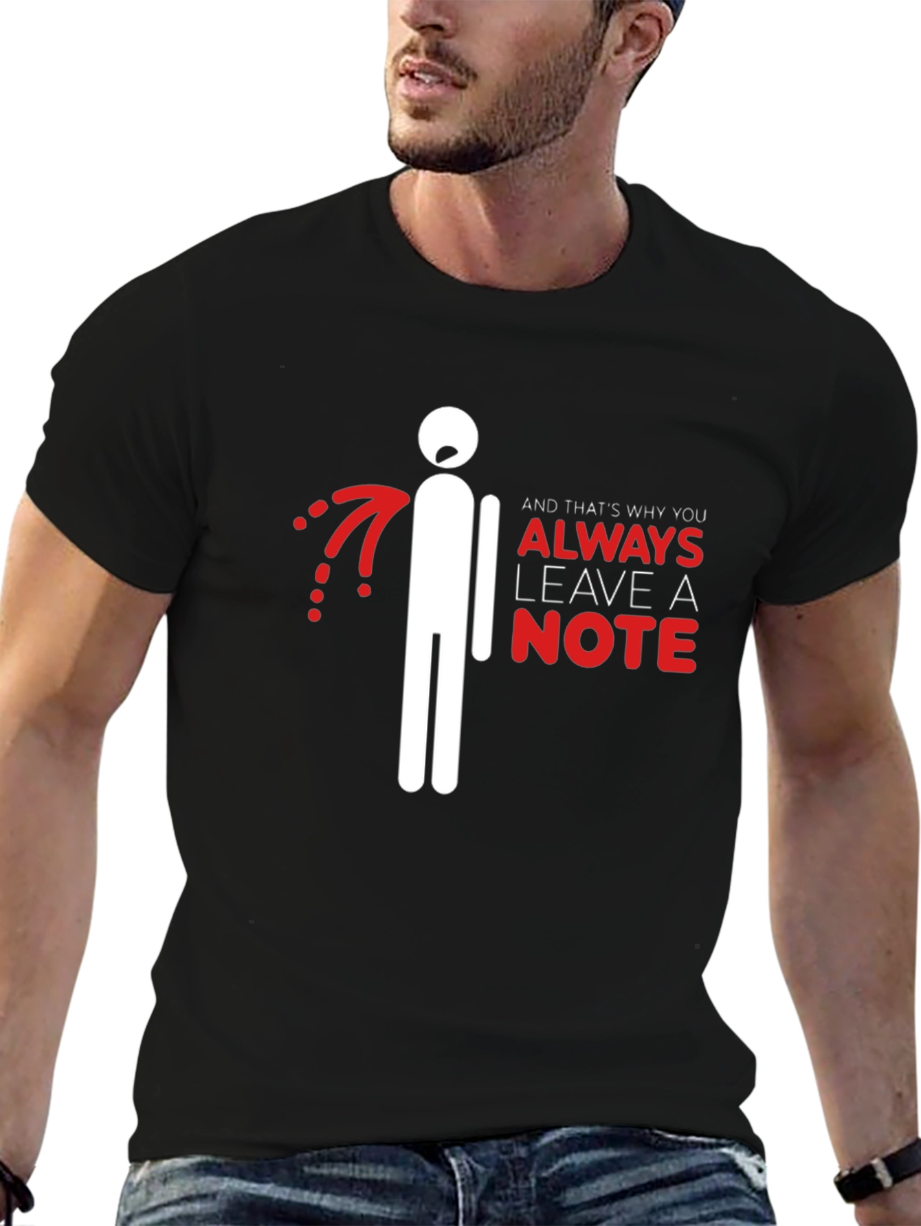 Always Leave a Note Graphic T-Shirt