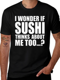 Sushi Lover Funny Graphic T-Shirt