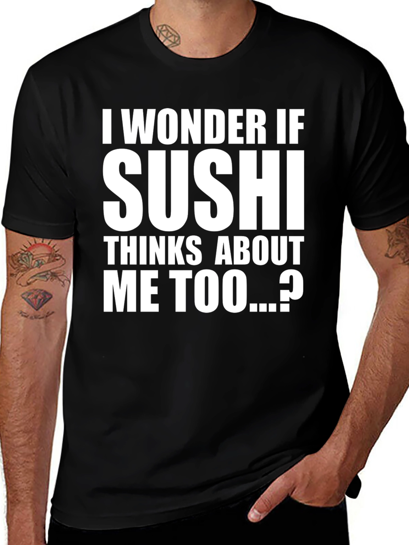 Sushi Lover Funny Graphic T-Shirt