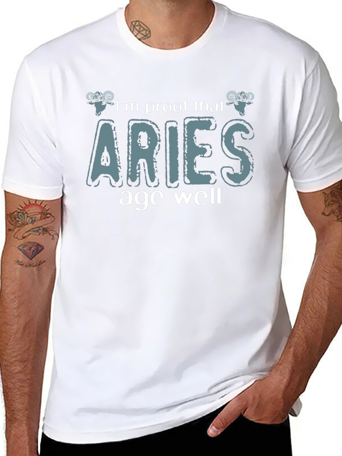 Aries Zodiac Sign T-Shirt: Proof That Aries Age Well