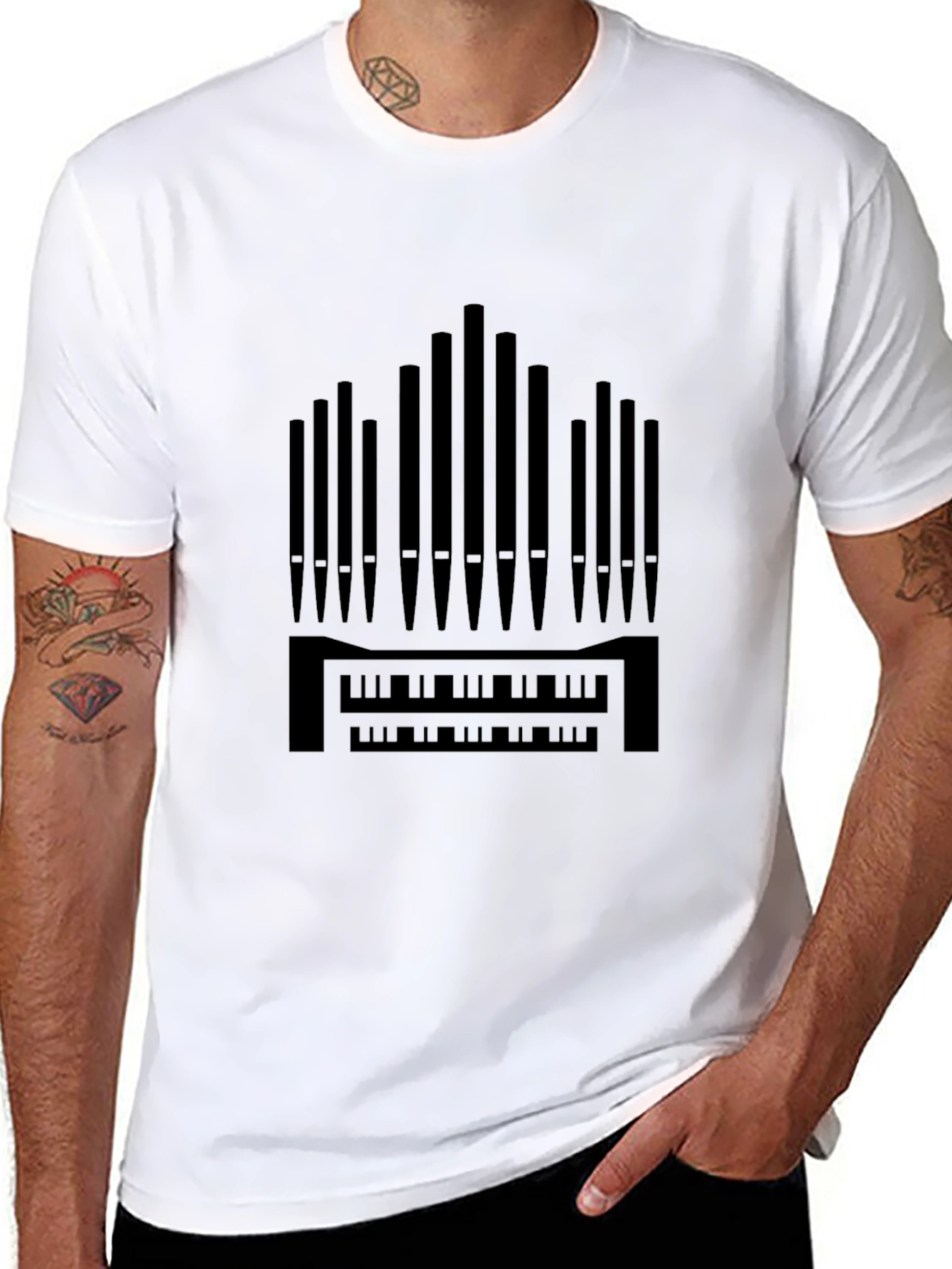Organ T-Shirt - Musical Instrument Tee