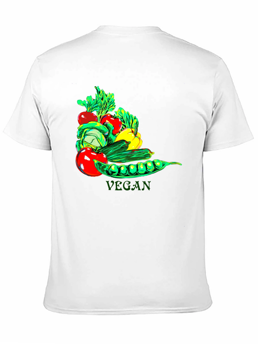 Vegan Graphic Tee - Stylish and Comfortable