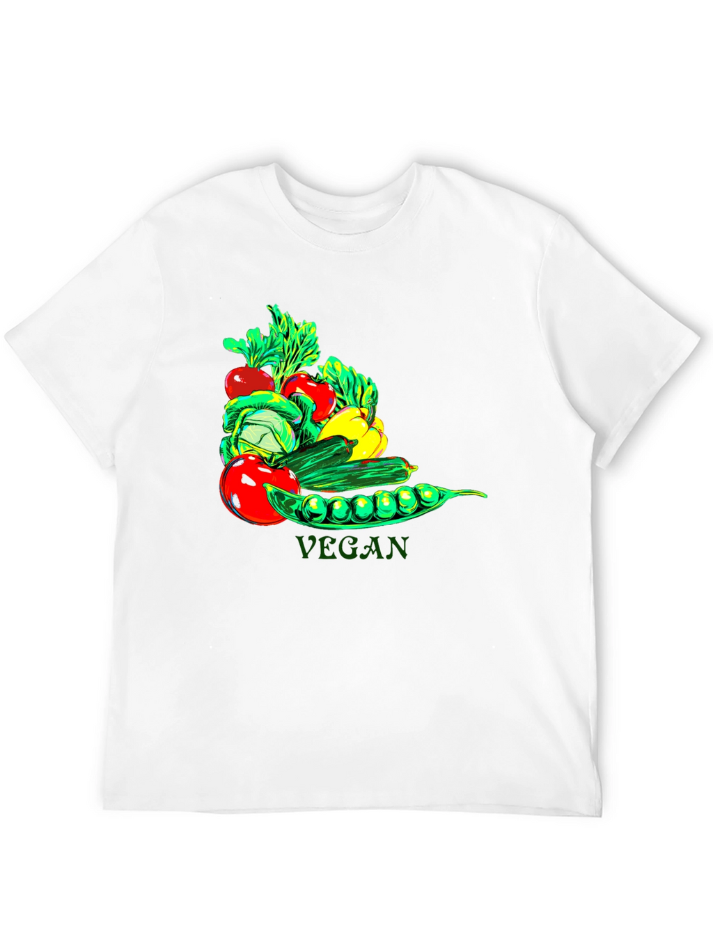 Vegan Graphic Tee - Stylish and Comfortable