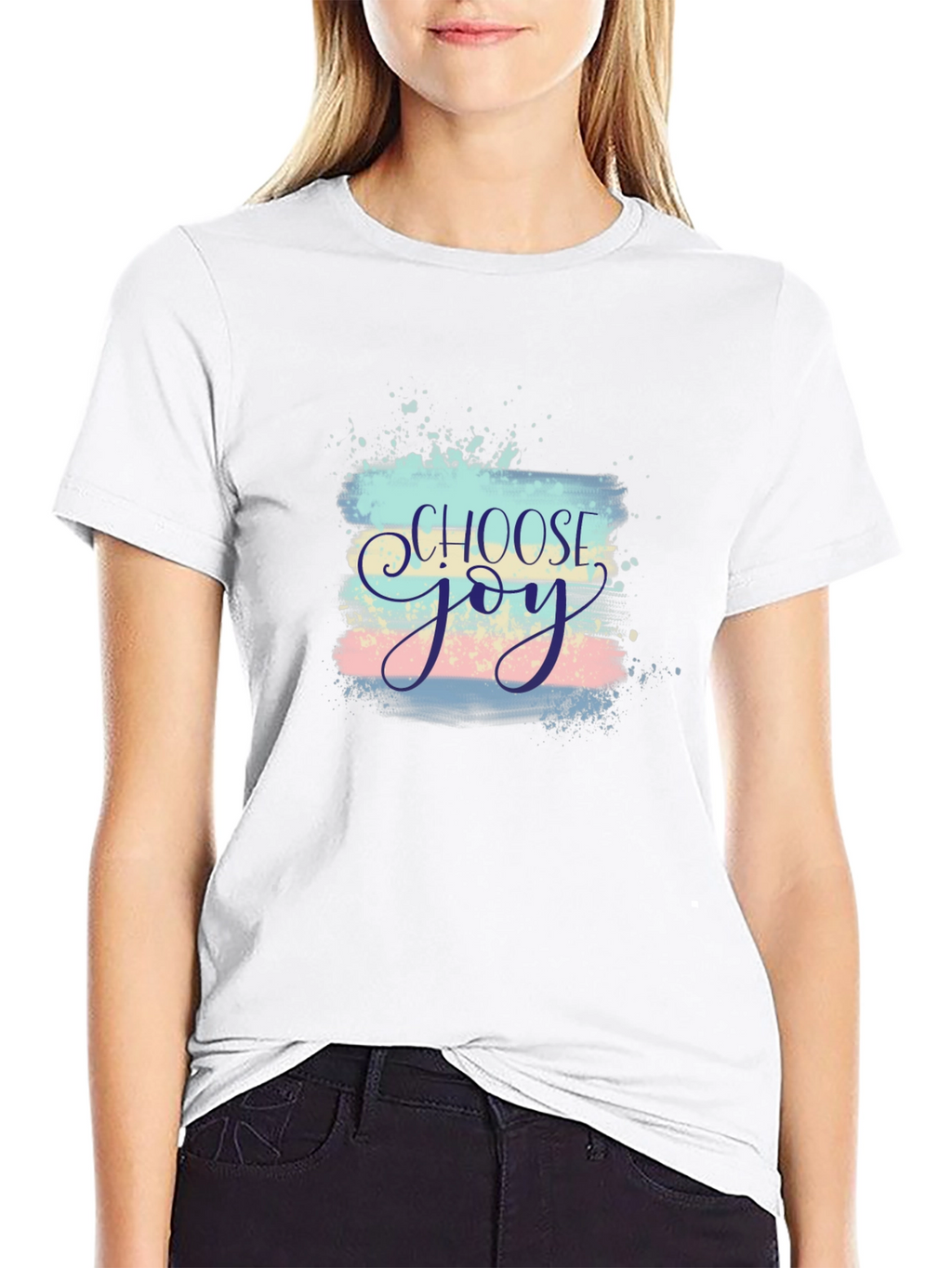 Choose Joy Graphic T-Shirt - Stylish Casual Wear