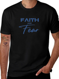 Faith Over Fear Graphic Tee - Mens