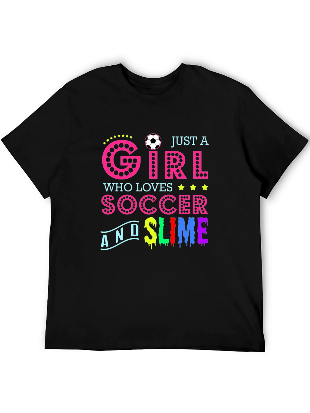 Soccer Girl Slime T-Shirt