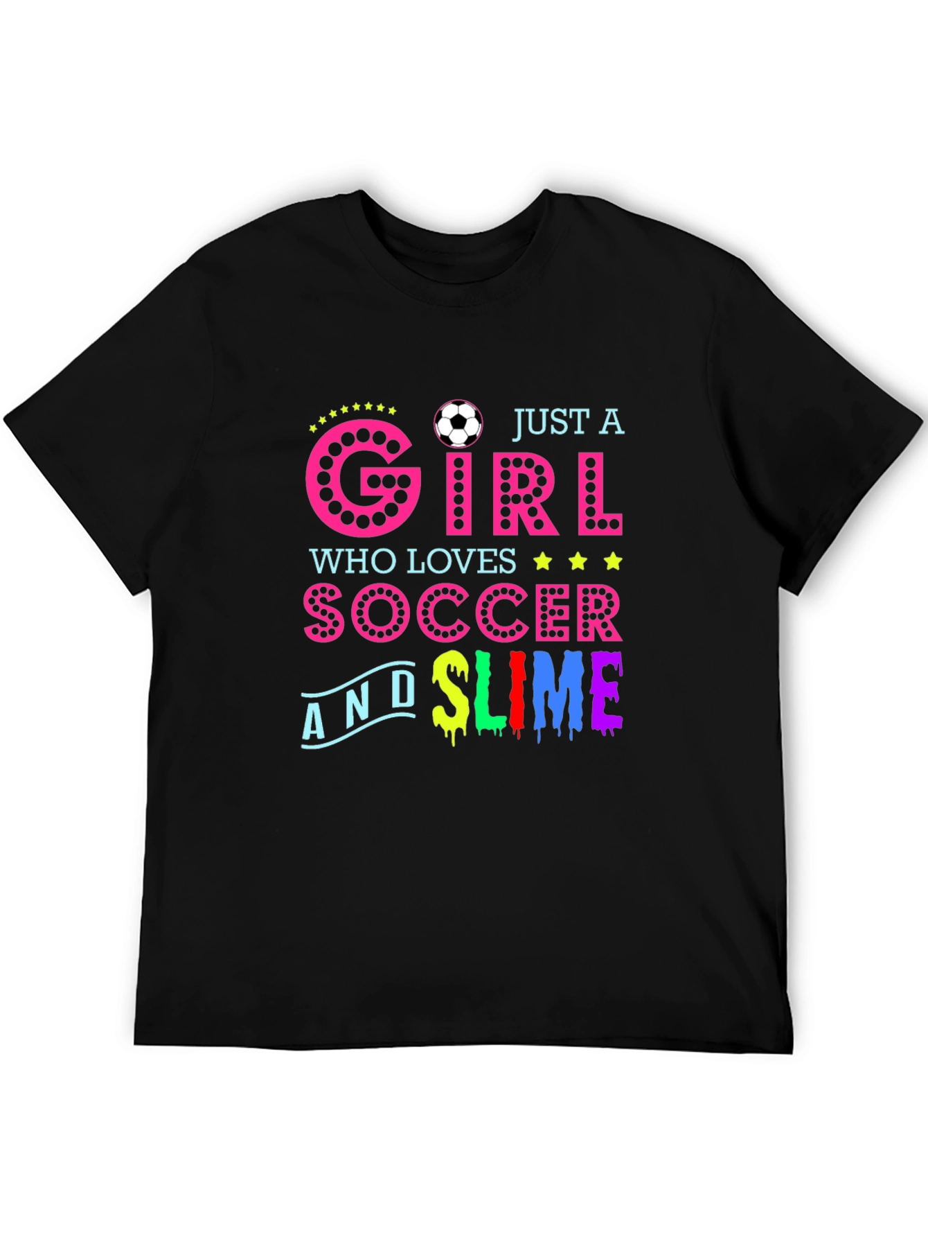 Soccer Girl Slime T-Shirt