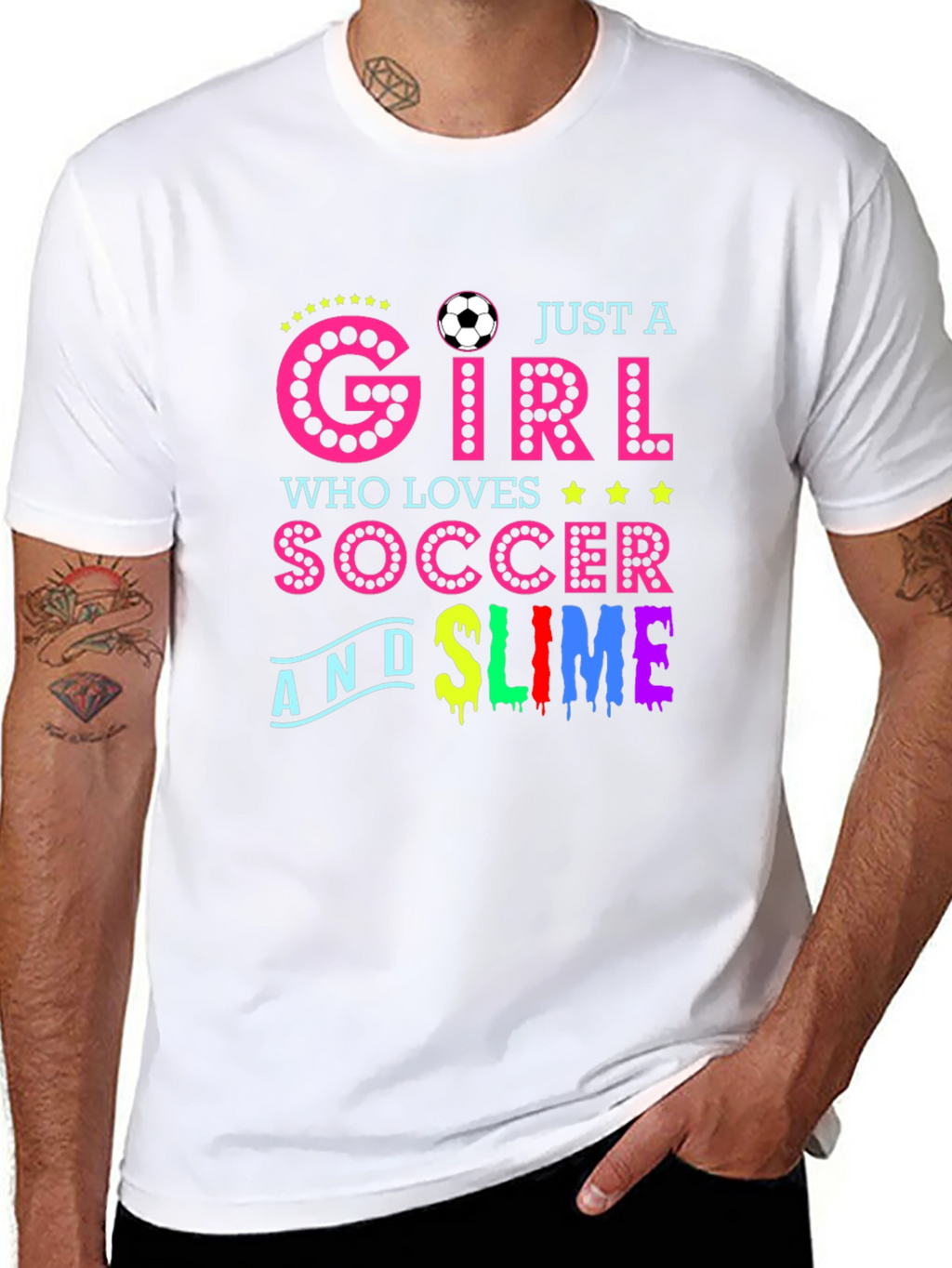 Soccer Girl Slime T-Shirt