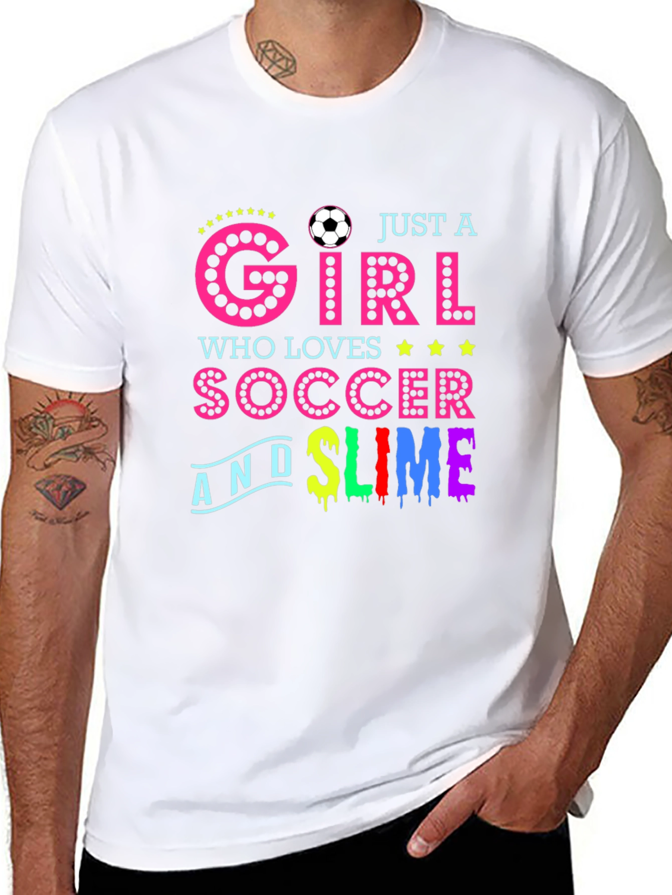 Soccer Girl Slime T-Shirt