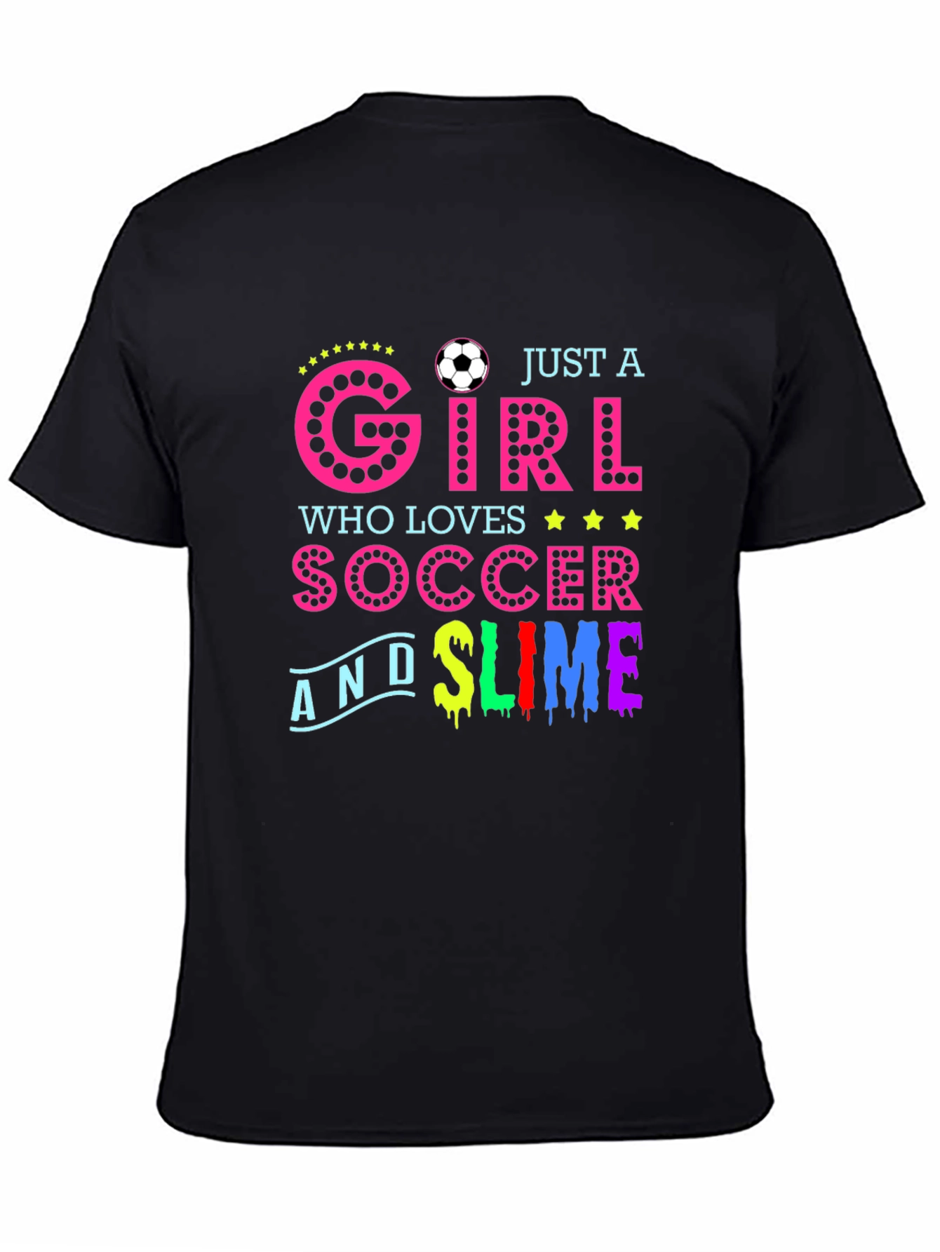 Soccer Girl Slime T-Shirt