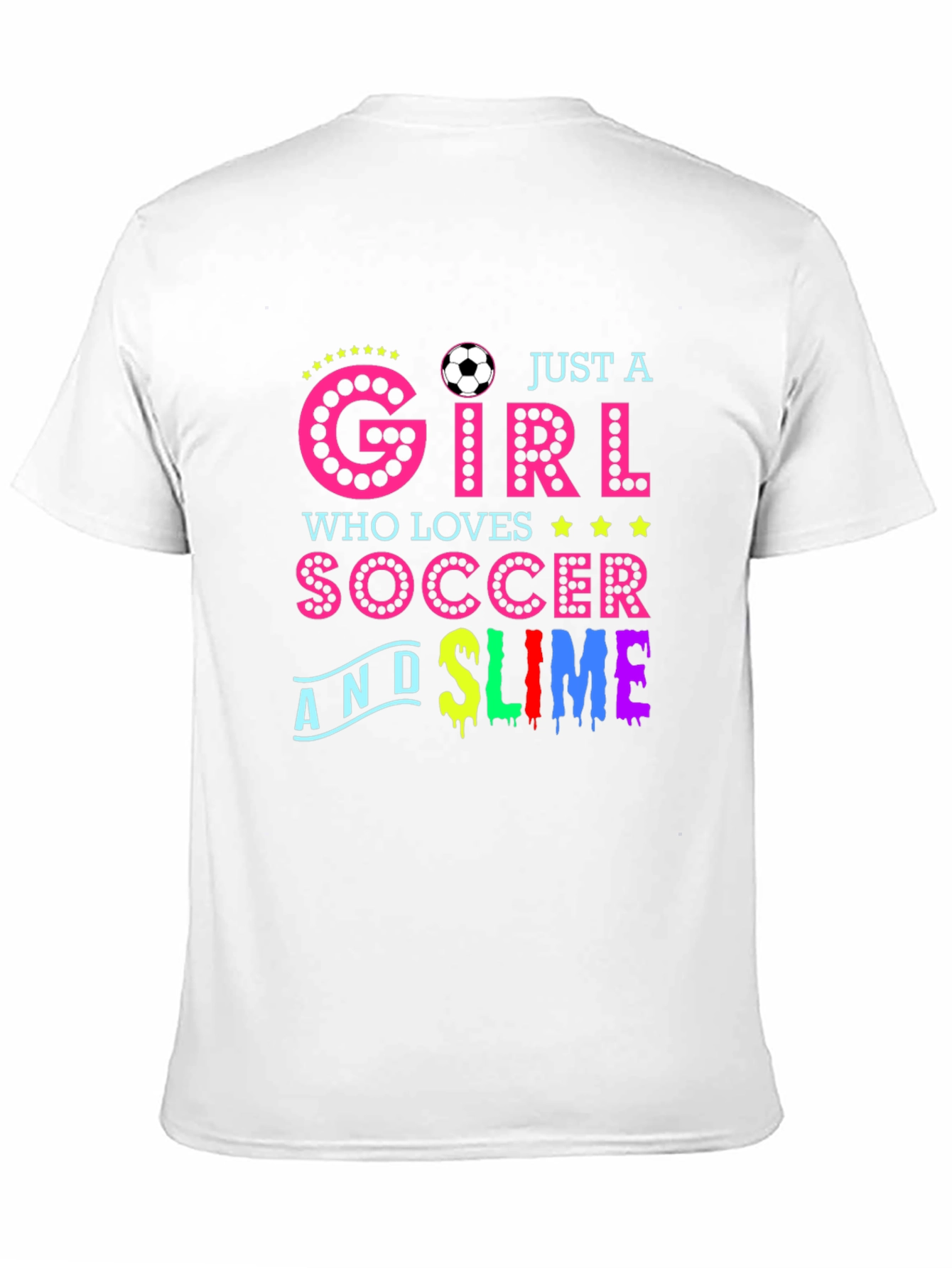 Soccer Girl Slime T-Shirt