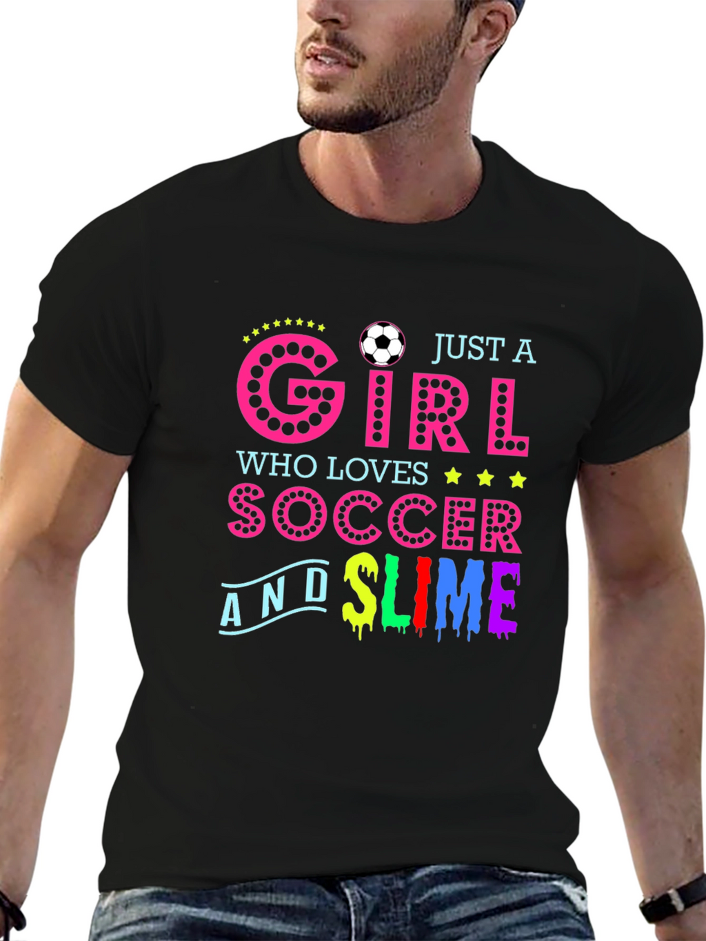 Soccer Girl Slime T-Shirt