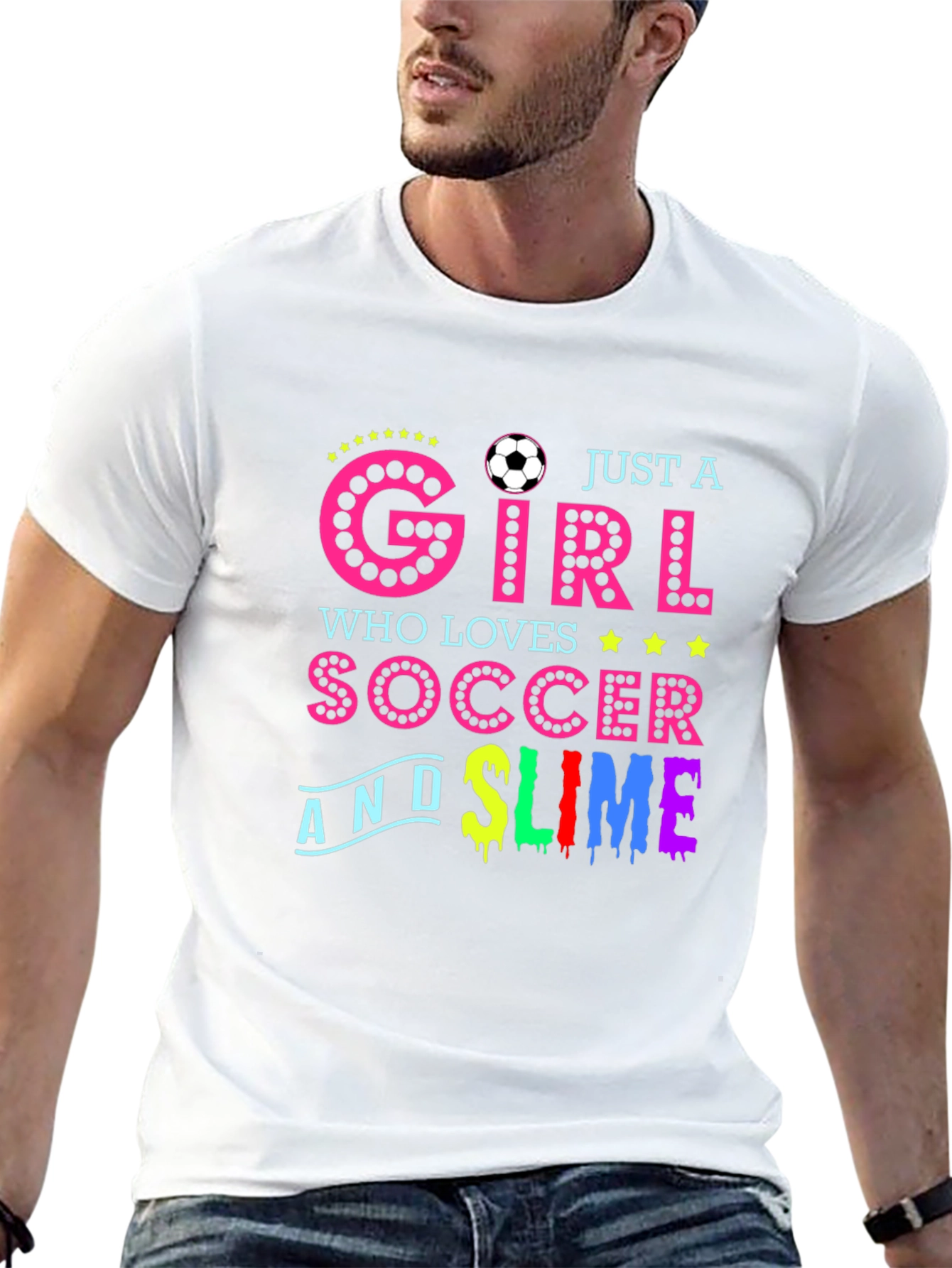 Soccer Girl Slime T-Shirt