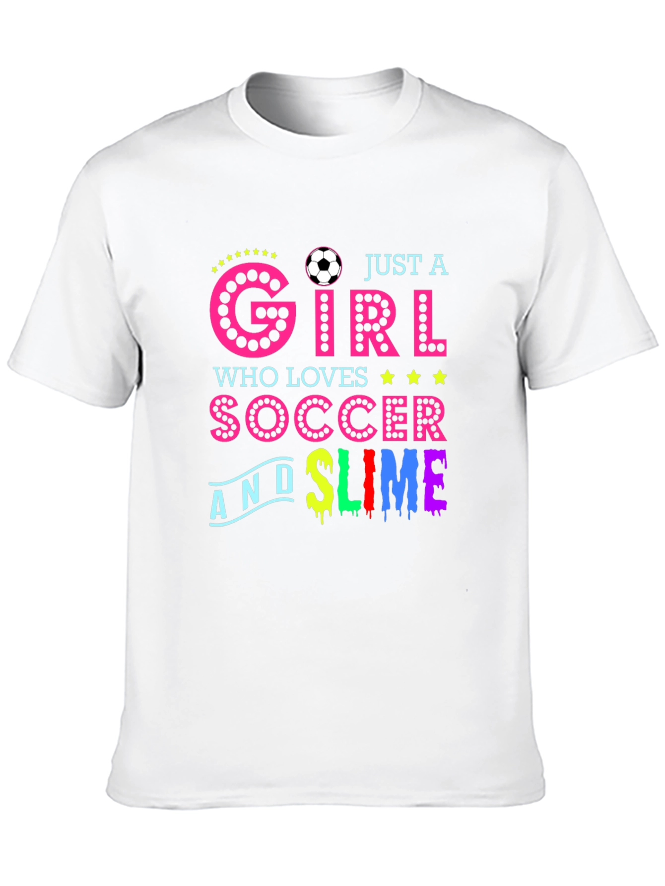 Soccer Girl Slime T-Shirt