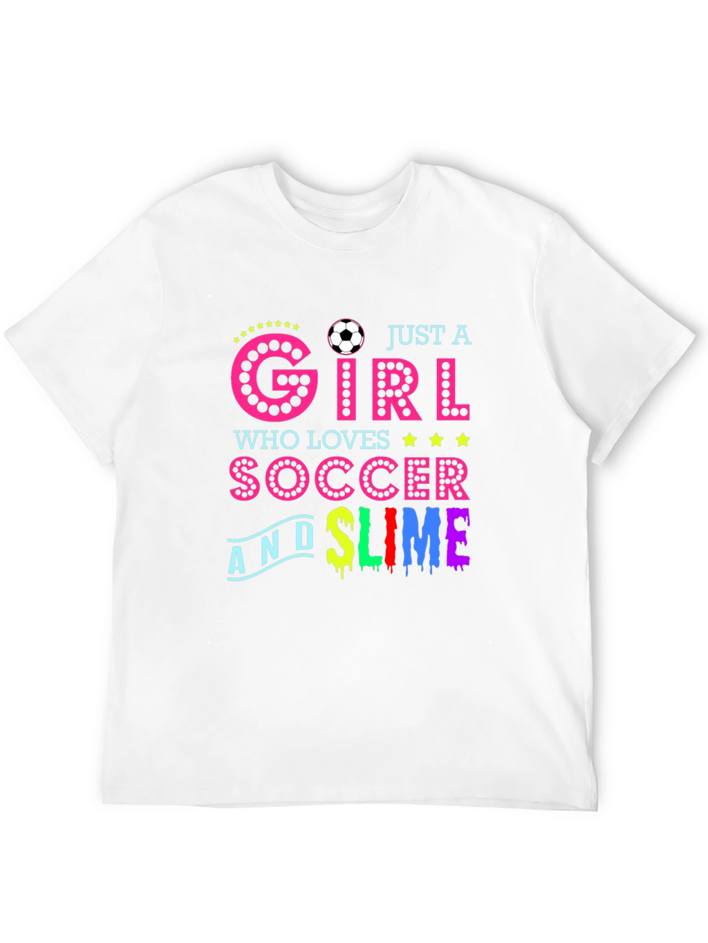 Soccer Girl Slime T-Shirt