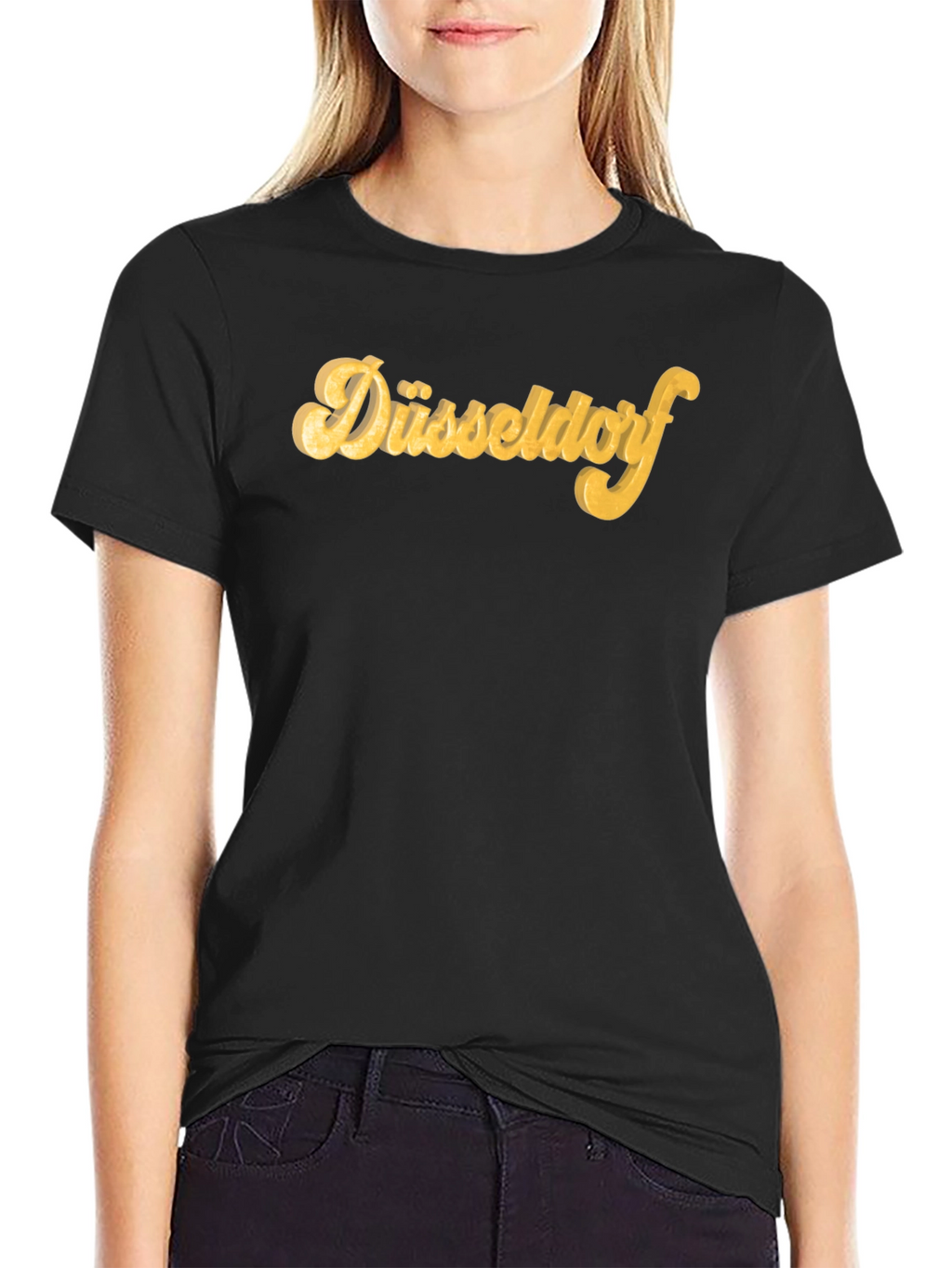 Düsseldorf Graphic T-Shirt - Stylish City Tee
