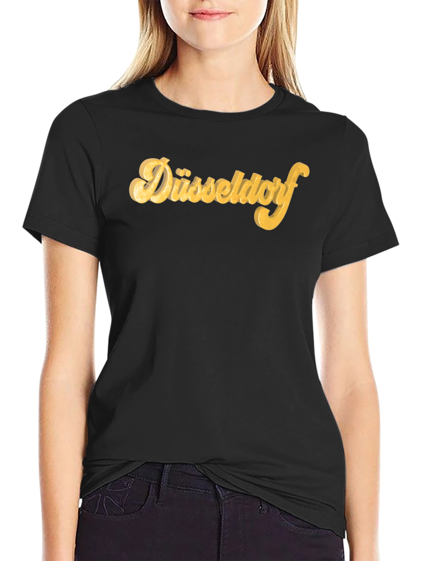 Düsseldorf Graphic T-Shirt - Stylish City Tee