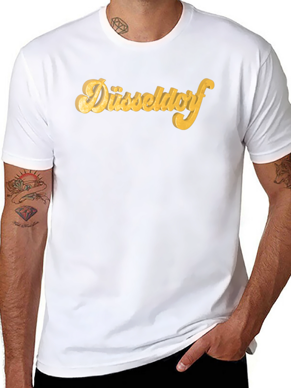 Düsseldorf Graphic T-Shirt - Stylish City Tee