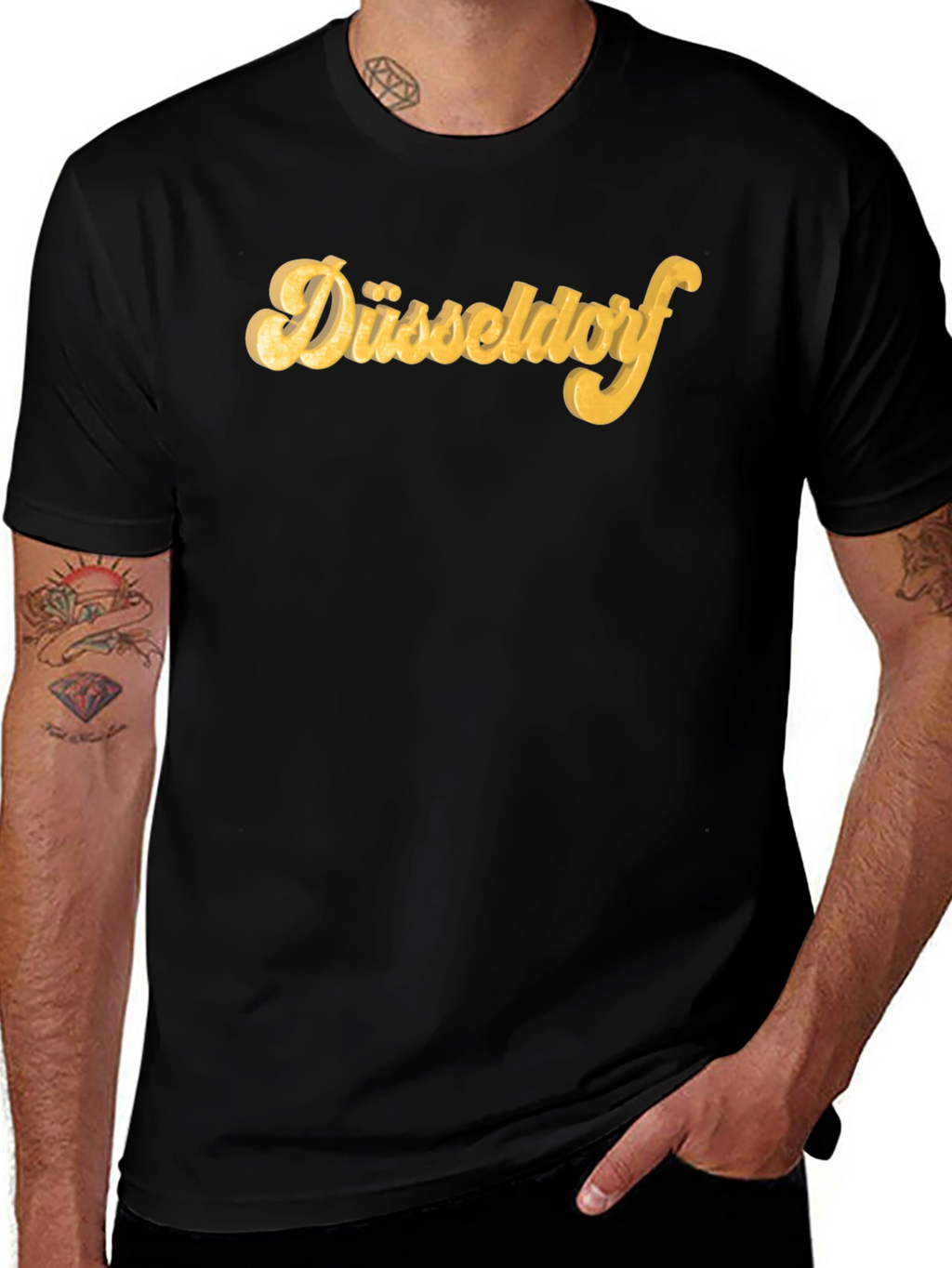 Düsseldorf Graphic T-Shirt - Stylish City Tee
