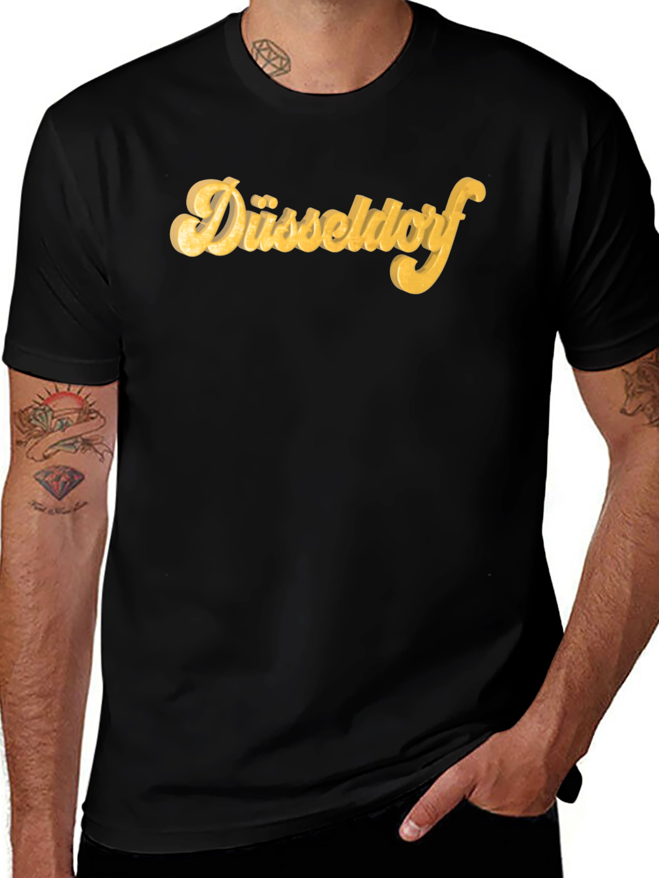 Düsseldorf Graphic T-Shirt - Stylish City Tee