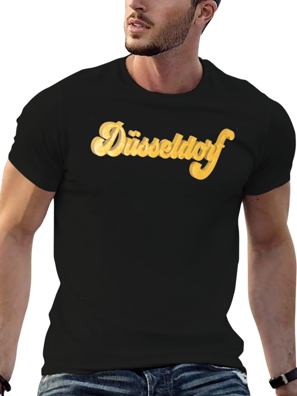 Düsseldorf Graphic T-Shirt - Stylish City Tee