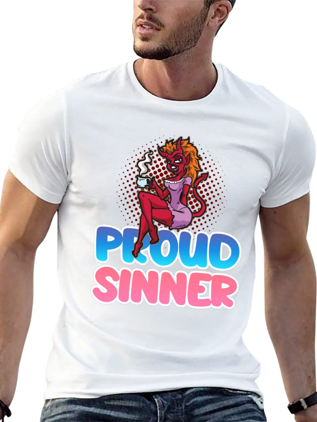 Proud Sinner Devil Woman T-Shirt